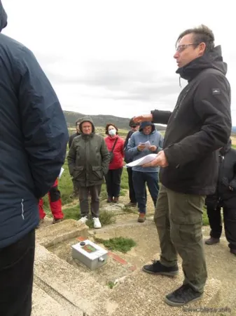 22 de marzo 2025. HidrogeoDía 2025 (Teruel). Alacón. Sondeo piezométrico.